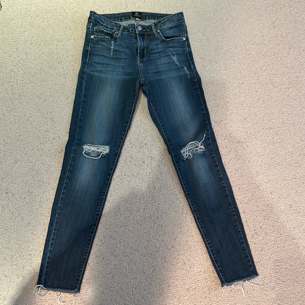 Women’s Just Black Blue Jeans Size 27